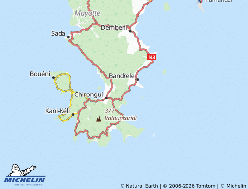 Mapa MICHELIN Bambo-Est - ViaMichelin