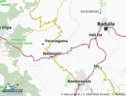 Mapa MICHELIN Ulugala - ViaMichelin