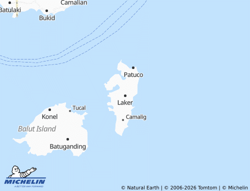 MICHELIN Laker map - ViaMichelin