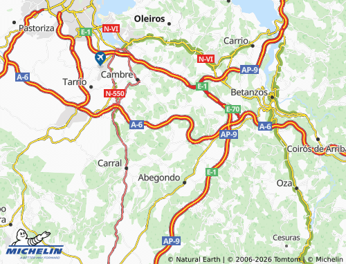 MICHELIN San Roque map - ViaMichelin