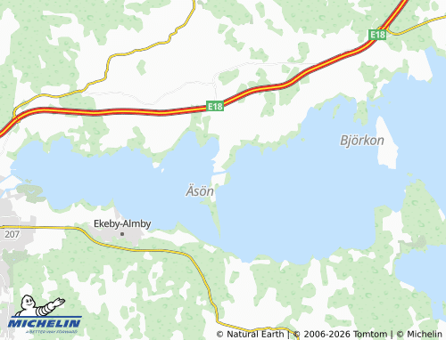 MICHELIN Stenhov map - ViaMichelin