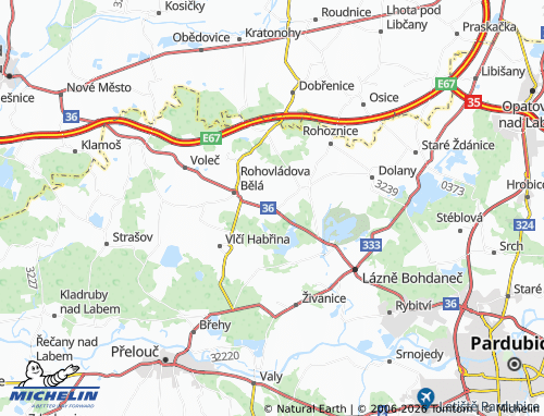 Mapa MICHELIN Bukovka - ViaMichelin