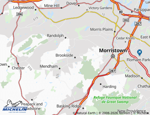 Mapa MICHELIN Brookside - ViaMichelin