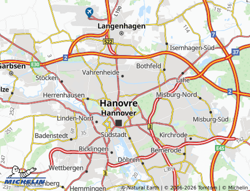 MICHELIN List map - ViaMichelin