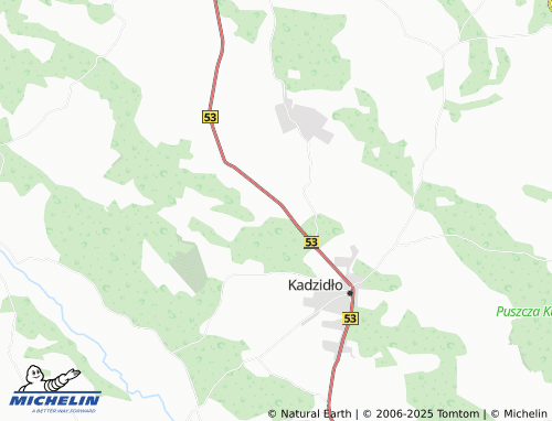 MICHELIN Siarcza Łąka map - ViaMichelin