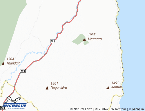 Mappa MICHELIN Nkhalikali Mzumara - ViaMichelin