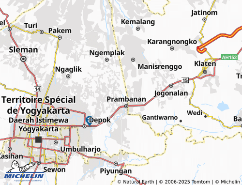 Carte MICHELIN Taman Martani - ViaMichelin