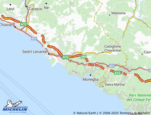 MICHELIN Novano map - ViaMichelin