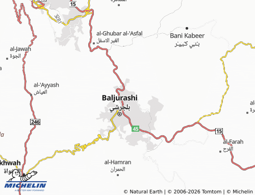 MICHELIN-Landkarte al-'Asalah - ViaMichelin