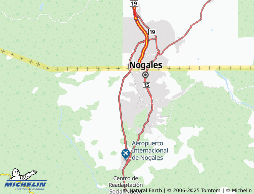 MICHELIN Las Asturias Residencial 2 map - ViaMichelin