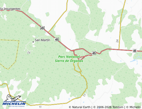 Mappa MICHELIN Nuevo Sombrerete - ViaMichelin