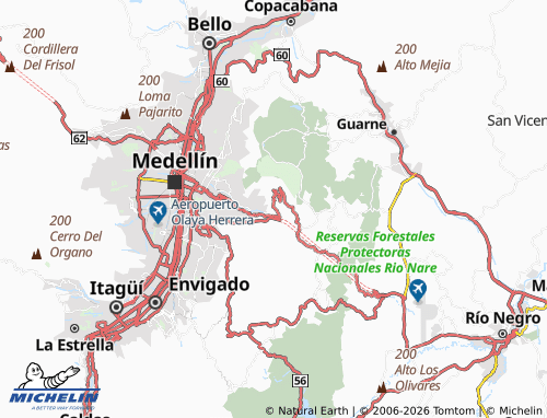 Carte MICHELIN Media Luna - ViaMichelin