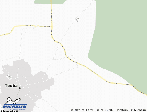 Carte MICHELIN Nebodji - ViaMichelin