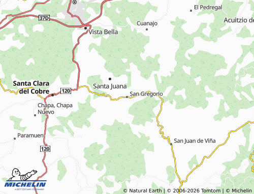 MICHELIN San Gregorio map - ViaMichelin