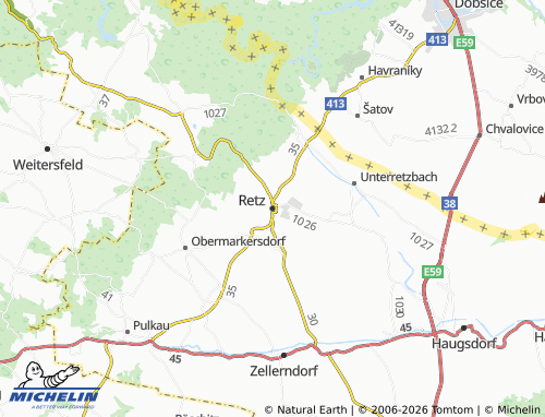 MICHELIN Retz map - ViaMichelin