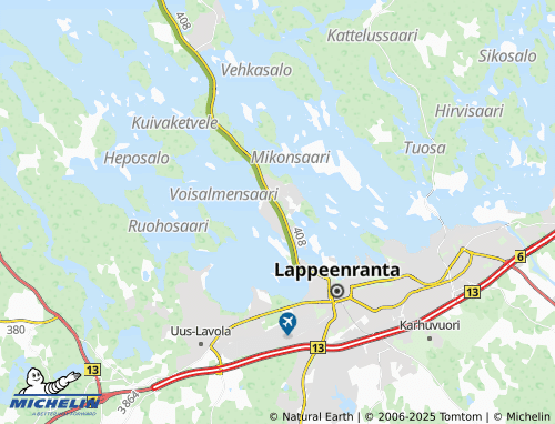 MICHELIN Voisalmi map - ViaMichelin