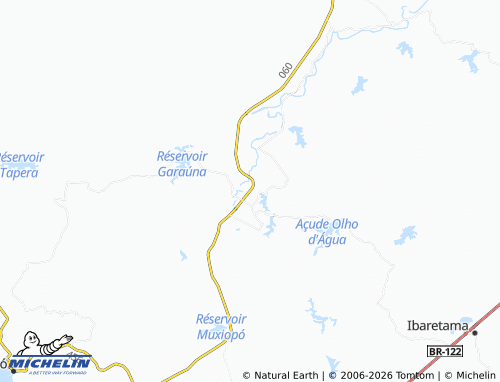 Mapa MICHELIN Juá - ViaMichelin