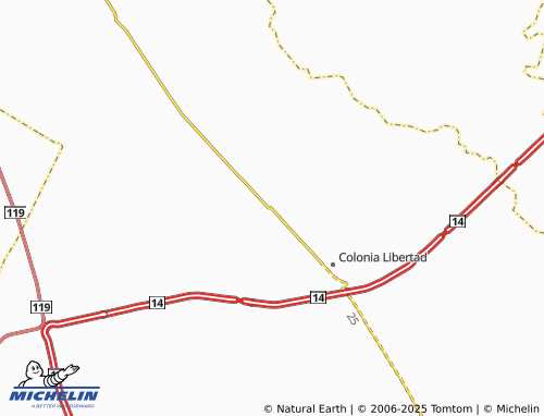 Carte MICHELIN Estación Libertad - ViaMichelin