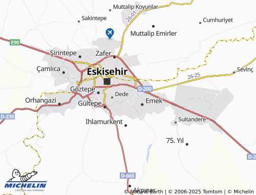 MICHELIN Erenköy map - ViaMichelin