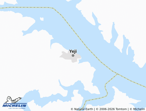 Mapa MICHELIN Yeji - ViaMichelin