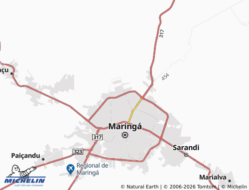 Mappa MICHELIN Zona 30 - ViaMichelin