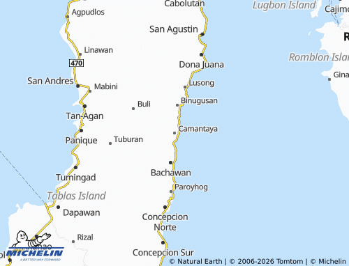 MICHELIN Camantaya map - ViaMichelin