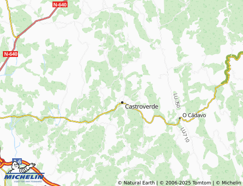 MICHELIN Bolaño (Santa Baia) map - ViaMichelin
