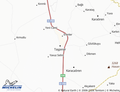 Mappa MICHELIN Taşpınar - ViaMichelin