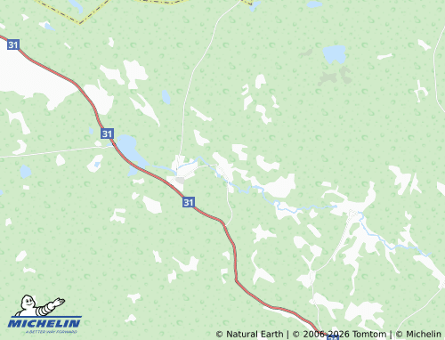 MICHELIN-Landkarte Flygsfors - ViaMichelin