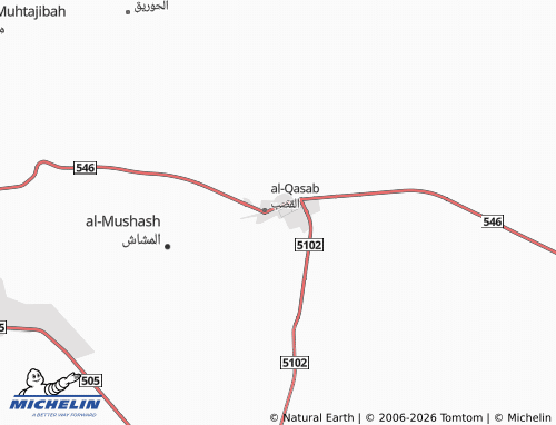 MICHELIN-Landkarte al-Sharafiyyah - ViaMichelin