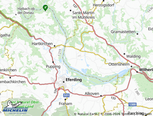MICHELIN Feldkirchen an der Donau map - ViaMichelin