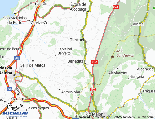 MICHELIN Casal da Marinha map - ViaMichelin