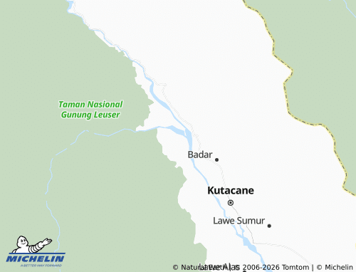 MICHELIN Kuta Ujung map - ViaMichelin