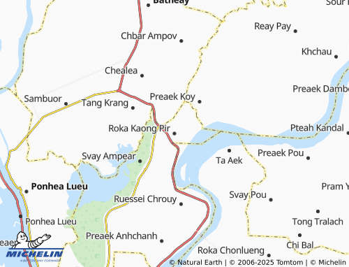 Carte MICHELIN Roka Kaong Pir - ViaMichelin