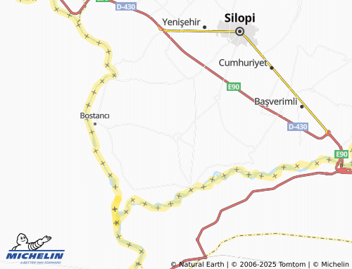 MICHELIN Buğdaylı map - ViaMichelin