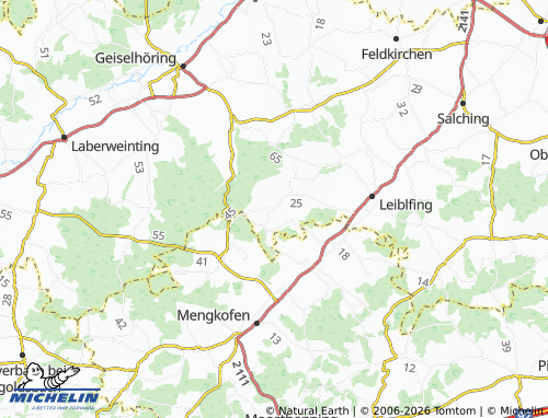 MICHELIN Schwimmbach map - ViaMichelin
