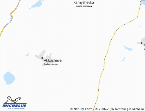 MICHELIN-Landkarte Levasheva - ViaMichelin