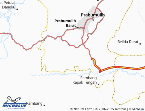 MICHELIN Tanjung Menang map - ViaMichelin
