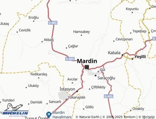 MICHELIN Nur map - ViaMichelin
