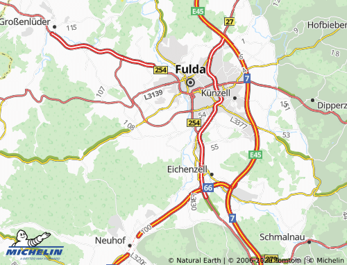MICHELIN Johannesberg map - ViaMichelin