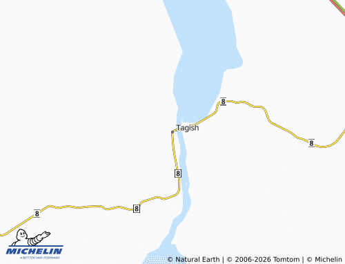 MICHELIN-Landkarte Tagish - ViaMichelin