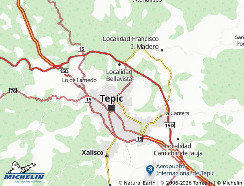 Carte MICHELIN Los Viveros - ViaMichelin