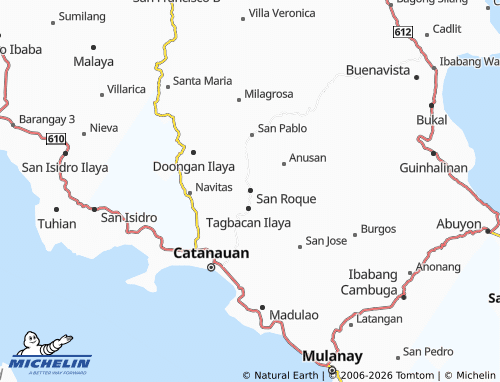 MICHELIN San Roque map - ViaMichelin