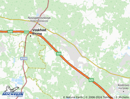 Carte MICHELIN Butyrki - ViaMichelin