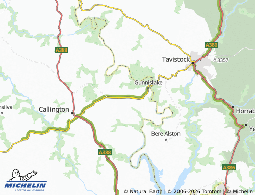 MICHELIN Saint Ann's Chapel map - ViaMichelin