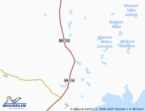 MICHELIN Prado Novo map - ViaMichelin