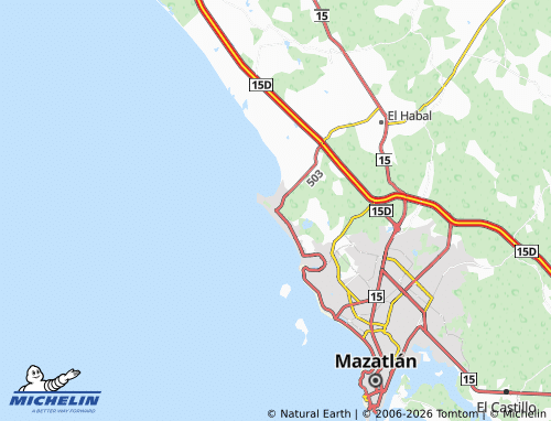 MICHELIN Cerritos Resort map - ViaMichelin