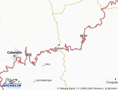 MICHELIN-Landkarte Balsas - ViaMichelin