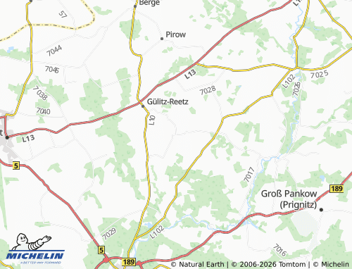 MICHELIN Baek map - ViaMichelin