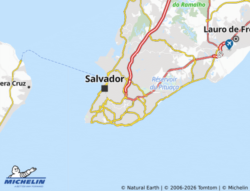 Mapa MICHELIN Santa Teresa - ViaMichelin